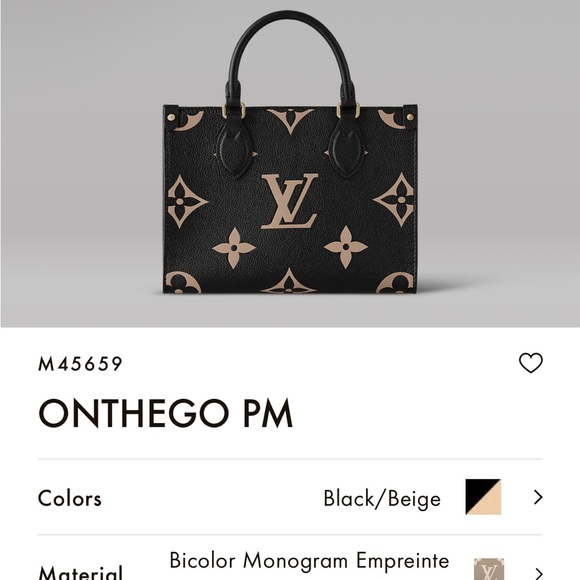 🎉SOLD 🎉 BRAND NEW, Authentic Louis Vuitton ONTHEGO PM Tote - Picture 10 of 14
